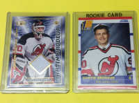 Hockey Cards - Martin Brodeur Rookie & Jersey Card $35