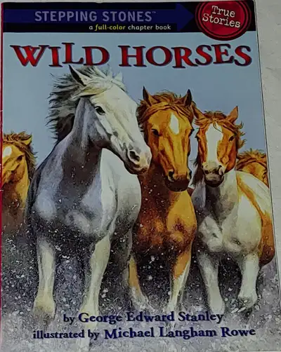 Wild Horses Stepping Stones True Stories Full Color Chapter Book, View more