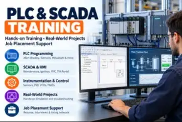 PLC SCADA Training  Siemens Allen-Bradley Industrial Automation