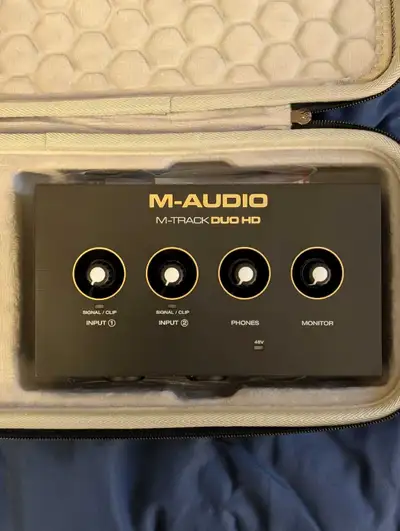 M Audio, Audio Interface for computers.