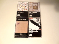 Led Zeppelin and Pink Floyd Rock Music Cassette Tapes