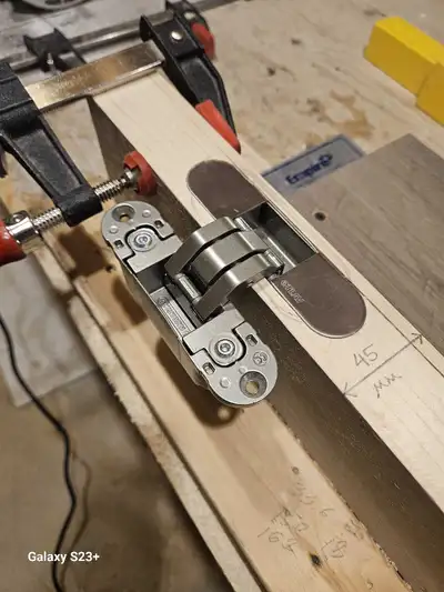 Door installation, SOSS hinges. Trims. Cabinet installation., View more