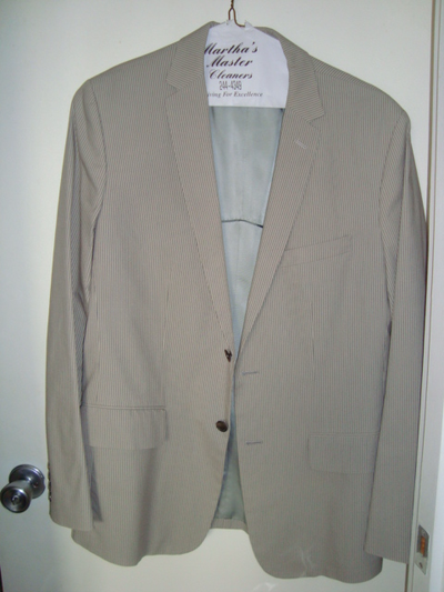Men’s Calvin Klein smart-casual seersucker sports jacket, View more
