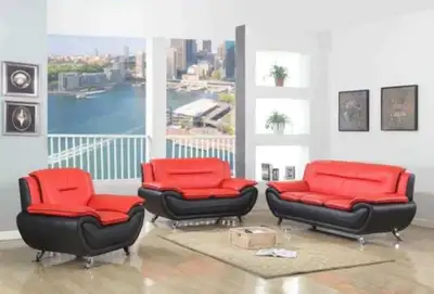 Brand New lather sofa available in different colors, View more