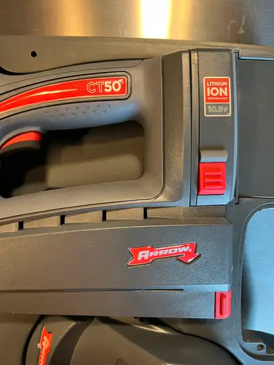Arrow battery powered stapler CT50K lithium ion, View more