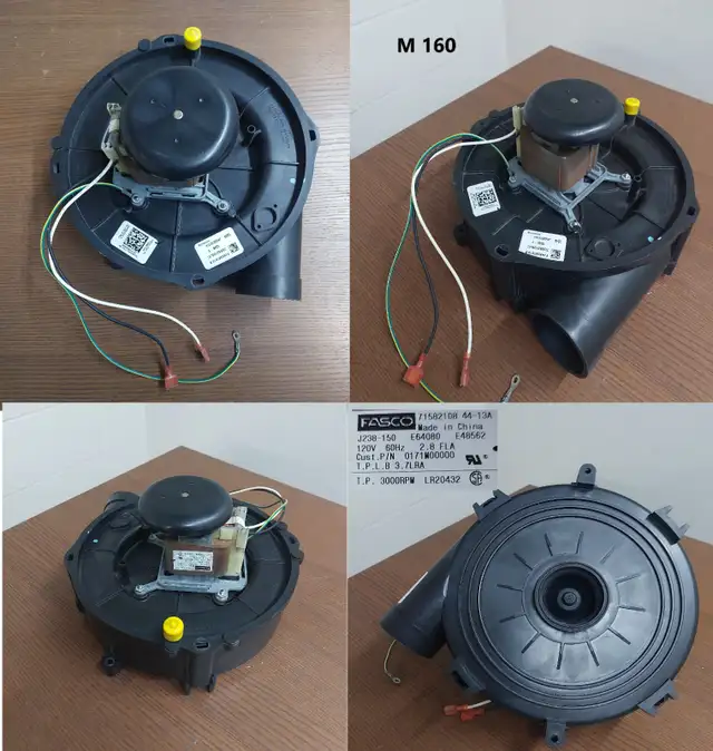 FASCO Draft Inducer Motor – 71582108 (J238-150) - M 160 in Heating, Cooling & Air in City of Toronto - Image 7