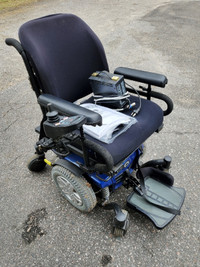 Wheelchair battery operated