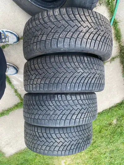A set of 4 Perrelli Winter Tires with tons of tread very lightly driven in near new condition 500.00...