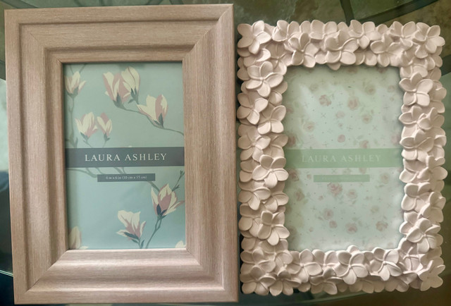 LAURA ASHLEY PHOTO FRAMES 4x6 in Home Décor & Accents in Sudbury