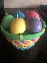 Easter eggs candle never used 