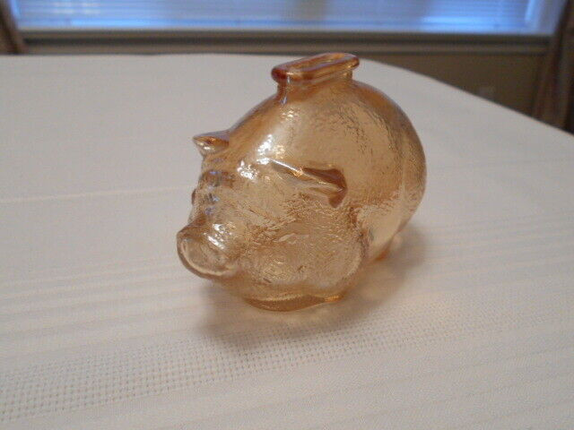 Carnival Glass Piggy Bank in Arts & Collectibles in City of Toronto - Image 2