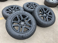A122. 2024 Chevy Silverado / Tahoe 2022 2023 black OEM wheels an