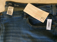 NEW MEN BLUE JEAN 60 x 34 inch Big and Tall 99%Cotton 1%Elastane