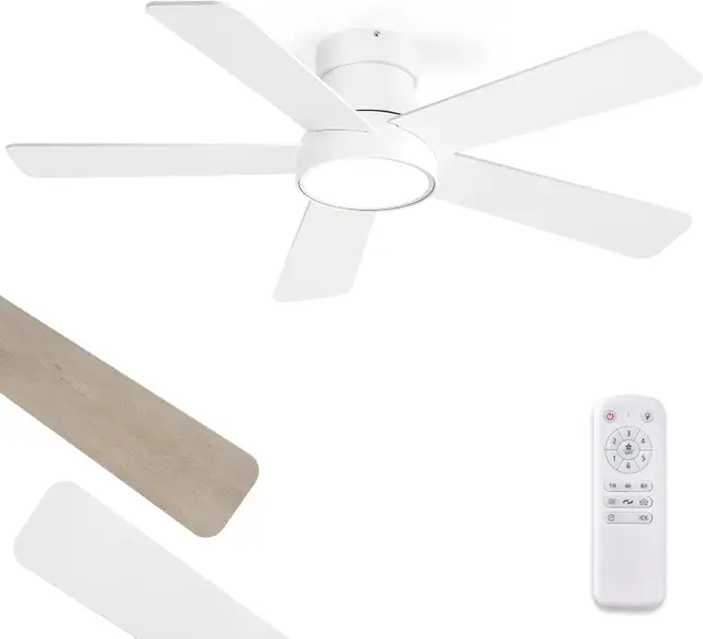 42 Inch Ceiling Fans with Lights and Remote in Indoor Lighting & Fans in Mississauga / Peel Region - Image 2