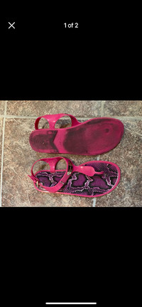 Michael Kors pink sandals