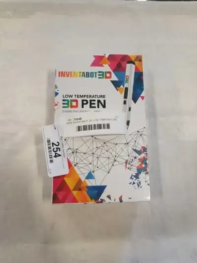 INVENTABOT 3D LOW TEMPERATURE 3D PEN, View more