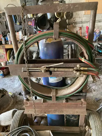 oxygen/ acetylene welding cart, View more