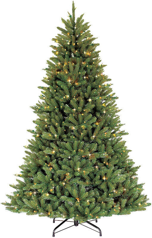 Puleo Int. 6.5 ft Pre-Lit Incandescent Fraser Fir Christmas Tree in Other in City of Toronto