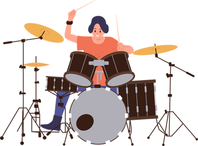 We need a drummer., View more