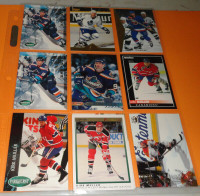 Kirk Muller IslandersLeafsHabsPanthersDevils 10 Cards+ 1 Sticker