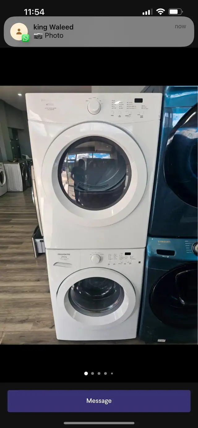 72 inch h front load washer electric dryer set  in Washers & Dryers in Mississauga / Peel Region - Image 3