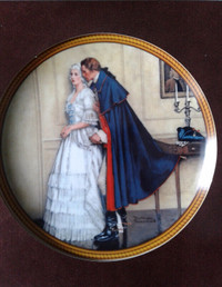 Bradford Rockwell Collector plate Unexpected Proposal