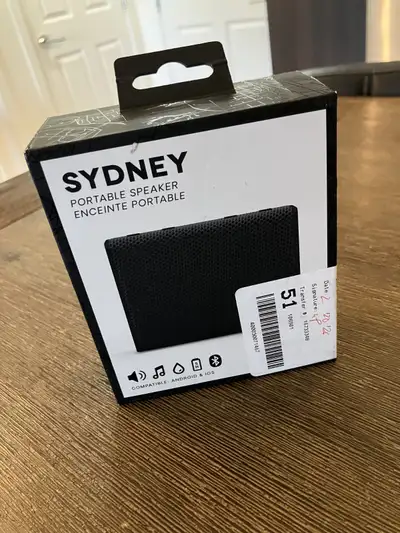 Urbanista Sydney Wireless Speaker - Black - Brand New, View more
