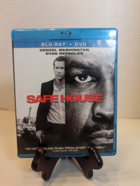 Safe House Blu-Ray DVD Combo Denzel Washington Ryan Reynolds