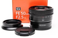 BNIB Sony FE50 mm f2.5 G compact lens