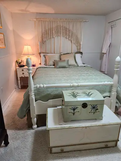 Antique bedroom furniture  & Accessories  - Ajax Pick up, View more