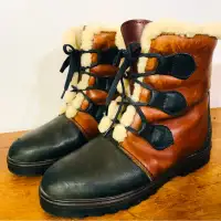 Vintage Pajar with shearling lining Made in Canada  (femme)