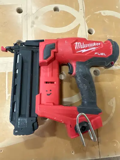 Milwaukee Brad nailer gun, View more