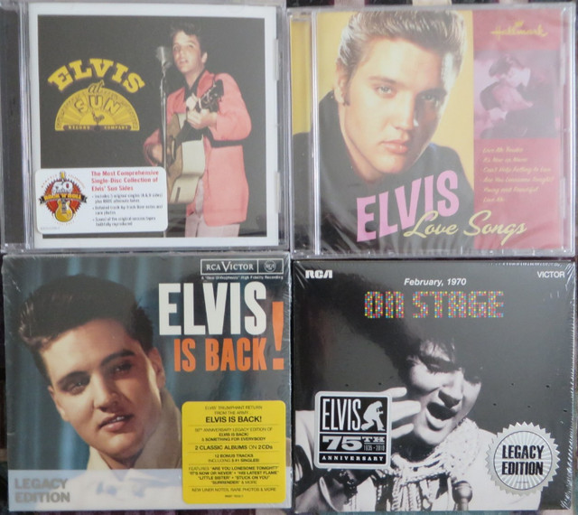 ELVIS PRESLEY CDs, BOOKS & MOVIES  FOR  SALE in CDs, DVDs & Blu-ray in Kitchener / Waterloo