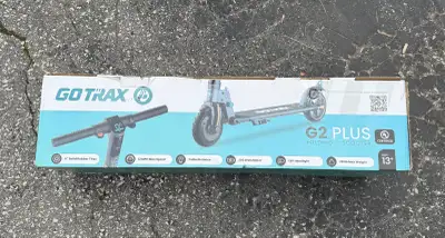 Used Gotrax G2 Plus electric scooter being sold for parts only. The scooter is not complete and does...