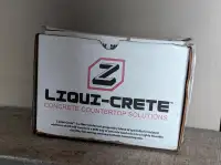 Z LIQUI-CRETE  CONCRETE COUNTERTOP SOLUTIONS -- 2 BOXES
