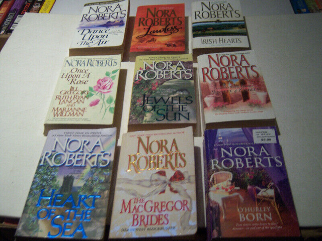 NORA ROBERTS PAPERBACK BOOKS in Fiction in Kingston - Image 2