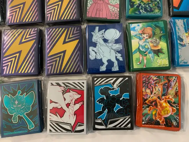 Pokemon cards sleeves x19 left mewtwo, Paldean, celebrations in Toys & Games in City of Toronto - Image 5