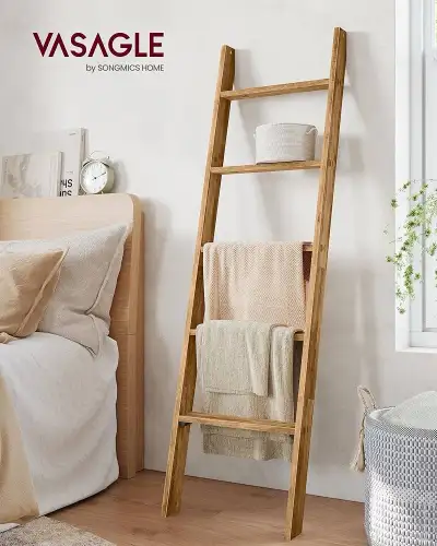 VASAGLE Blanket Ladder Decorative Farmhouse for The Living Room,, View more
