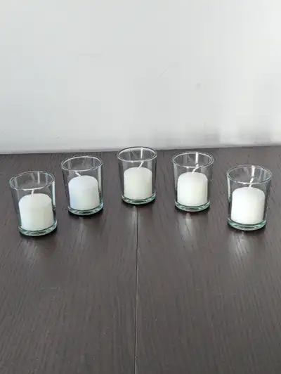 Votive candles and candle holders, View more