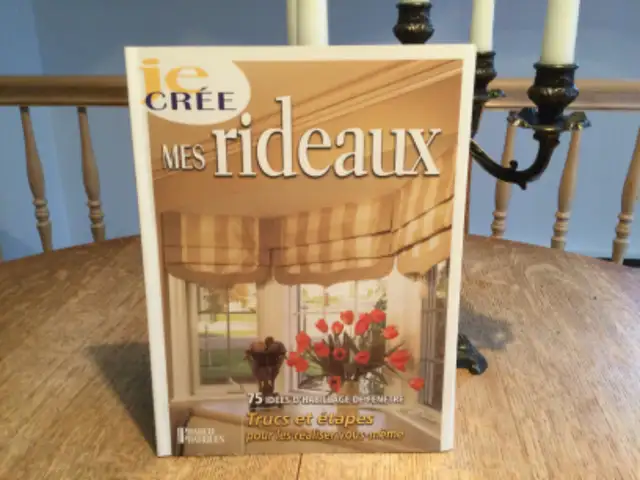 JE CRÉE mes rideaux 75 idées d'habillage de Fenêtres in Window Treatments in Laval / North Shore - Image 2
