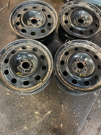 Ford 18in  17in and 16in  steel rim one set /4 pieces   $30/each