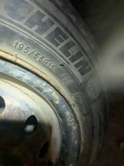 4 Mounted Michelin x ice used snow tires. Good condition 1 or 2 seasons remaining 195/55/15 mounted...