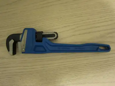 New Mastercraft 14" Pipe Wrench,  ridged jaws & cast-iron handle, View more