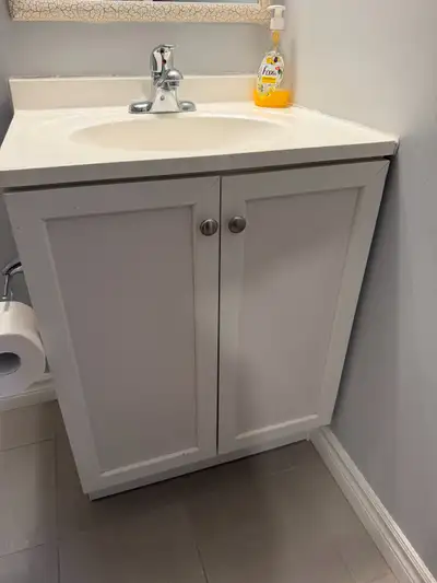 vanity with faucet , View more