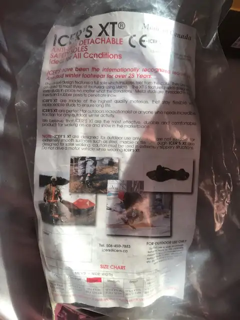 Icer’s XT Anti-Slip Safety Soles:63793631702659120