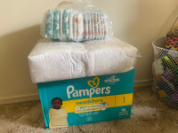 Size 1 diapers 