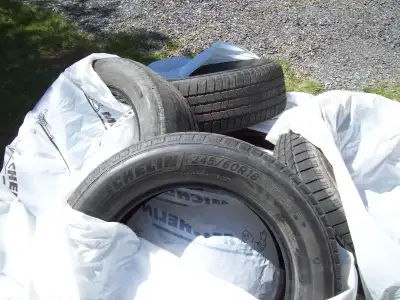 good tires dont leak still good $175.00 theres 5 of them.these are all season tires. call 902 644 13...