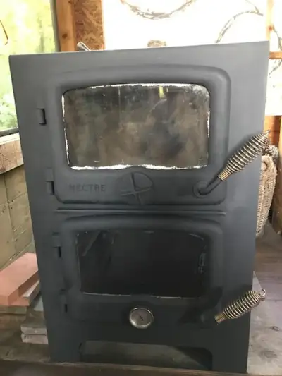 Nectre 350 wood stove with baking oven, View more