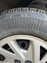 ISO 185/70R14 or 195/70R14