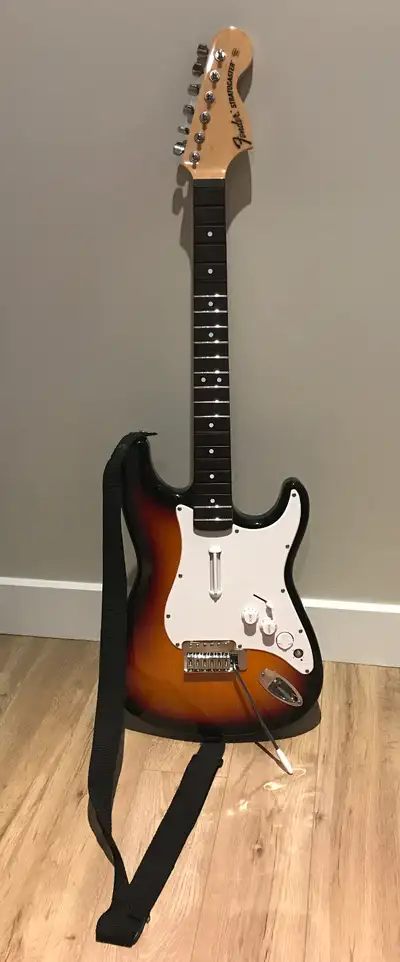 MadCatz Rockband 2 Xbox 360 Wireless Fender Stratocaster Wooden, View more